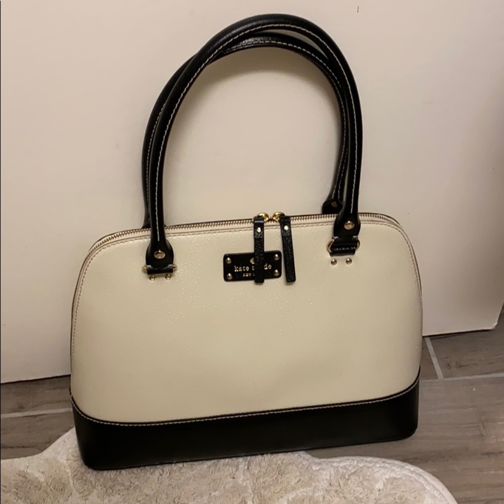 kate spade - Tusk and Black - Large Shoulder Bag